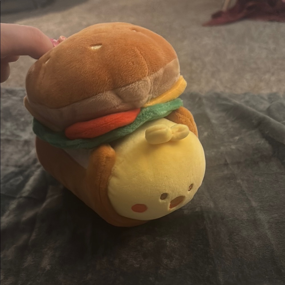 Anirollz Chickiroll Burger Plush